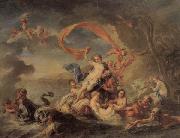 The Triumph of Galatea Jean Baptiste van Loo